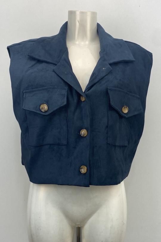 Gilets Femme Camel LOVIKA 50689 Efashion Paris