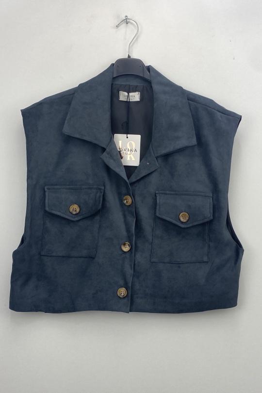 Gilets Femme Camel LOVIKA 50689 Efashion Paris