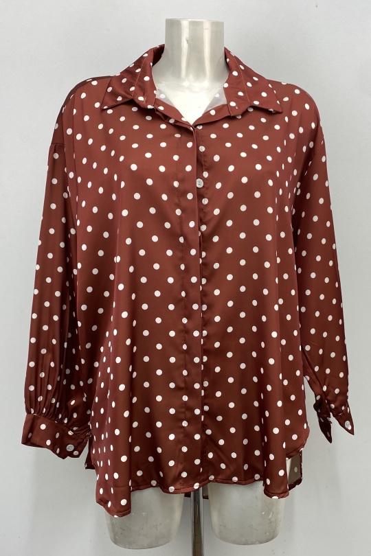 Chemises Femme Bordeaux LOVIKA 791873 Efashion Paris