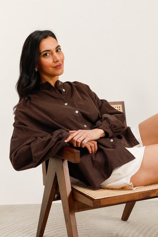 Chemises Femme Choco LOVIKA 30718 Efashion Paris