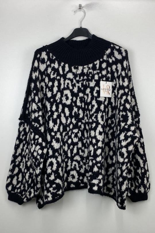 Pulls Femme Noir LOVIKA 508823 Efashion Paris