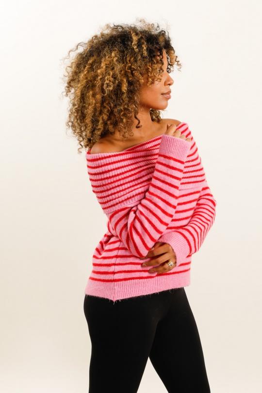 Pulls Femme Fushia LOVIKA 51139 Efashion Paris