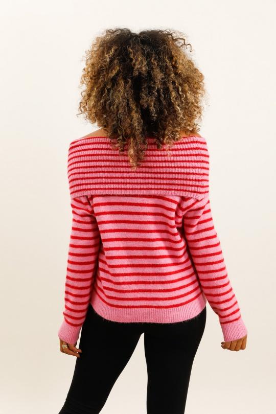 Pulls Femme Fushia LOVIKA 51139 Efashion Paris