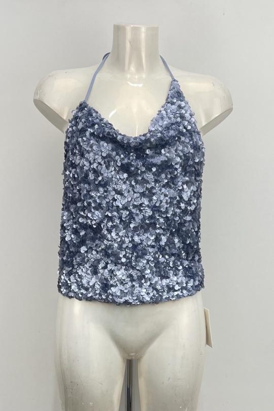 Tops Mujer Grey LOVIKA 41156 Efashion Paris