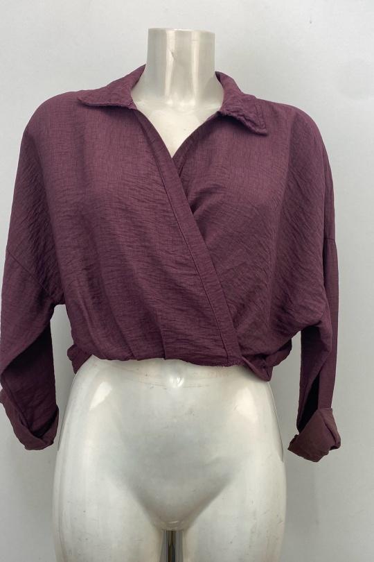 Tops Femme Bordeaux LOVIKA 24189-1 Efashion Paris