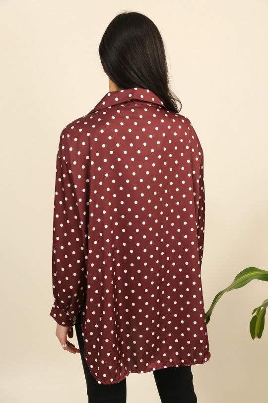 Chemises Femme Bordeaux LOVIKA 791873 Efashion Paris