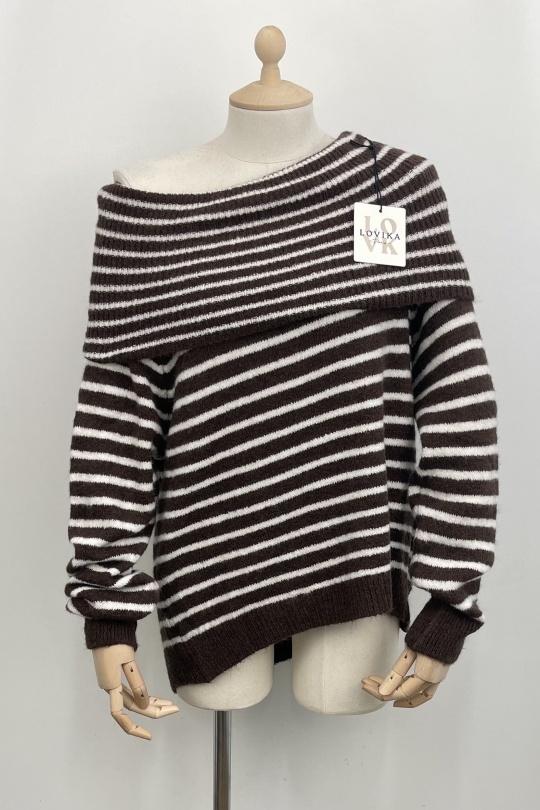 Pulls Femme Fushia LOVIKA 51139 Efashion Paris