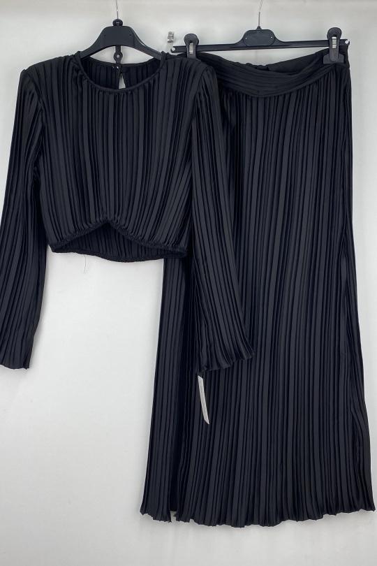 Ensembles Femme Noir LOVIKA L20102 Efashion Paris