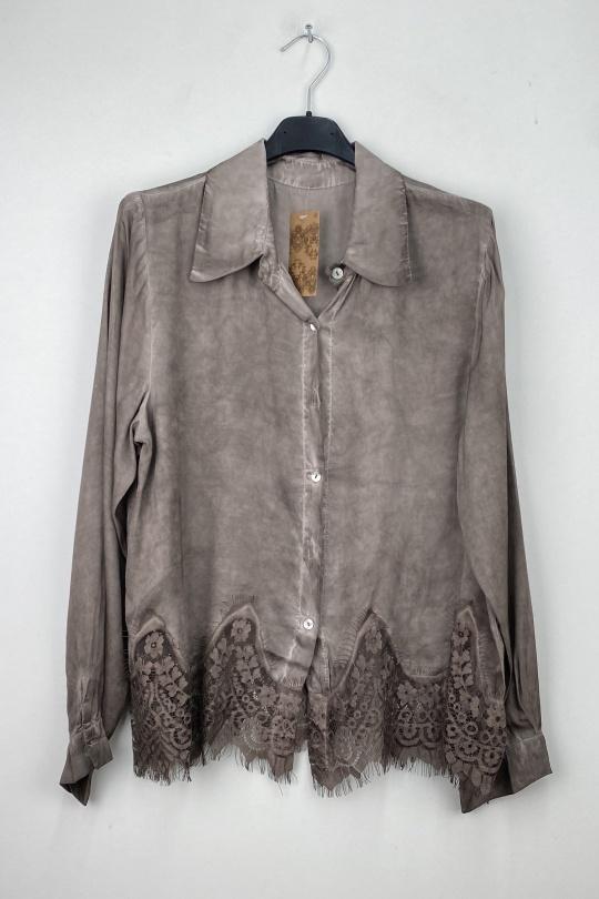 Chemises Femme Rouille LOVIKA 4895 Efashion Paris