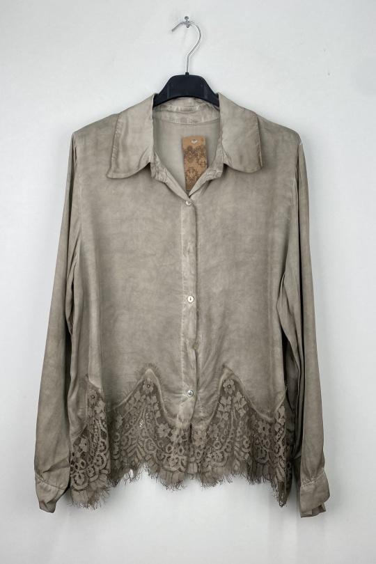 Chemises Femme Rouille LOVIKA 4895 Efashion Paris