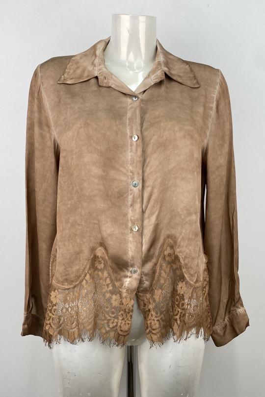 Chemises Femme Rouille LOVIKA 4895 Efashion Paris