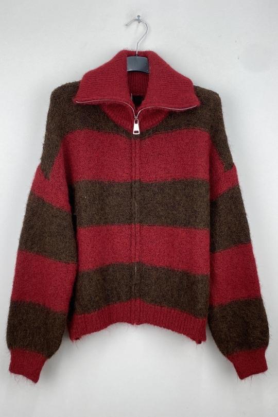 Gilets Femme Jaune clair LOVIKA 51201 Efashion Paris