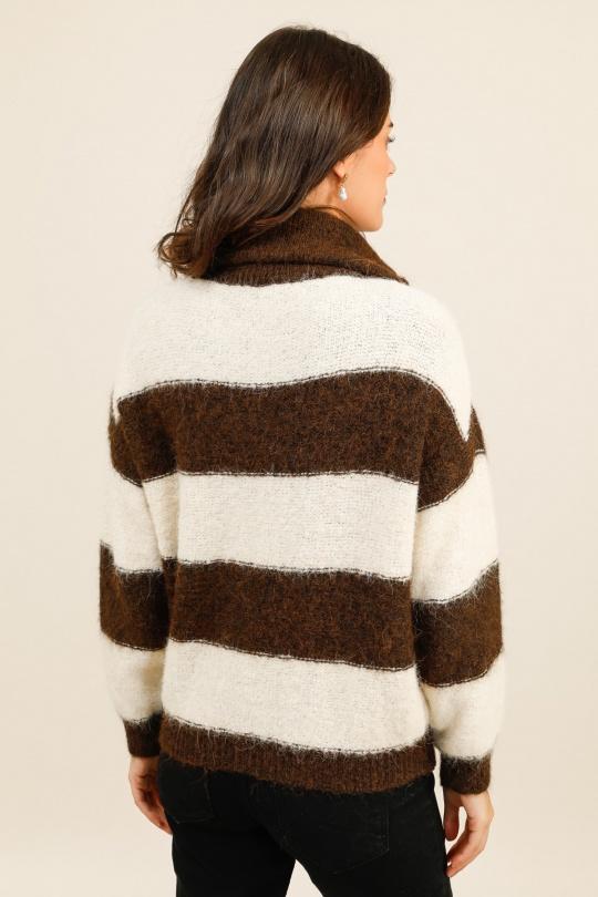 Gilets Femme Jaune clair LOVIKA 51201 Efashion Paris