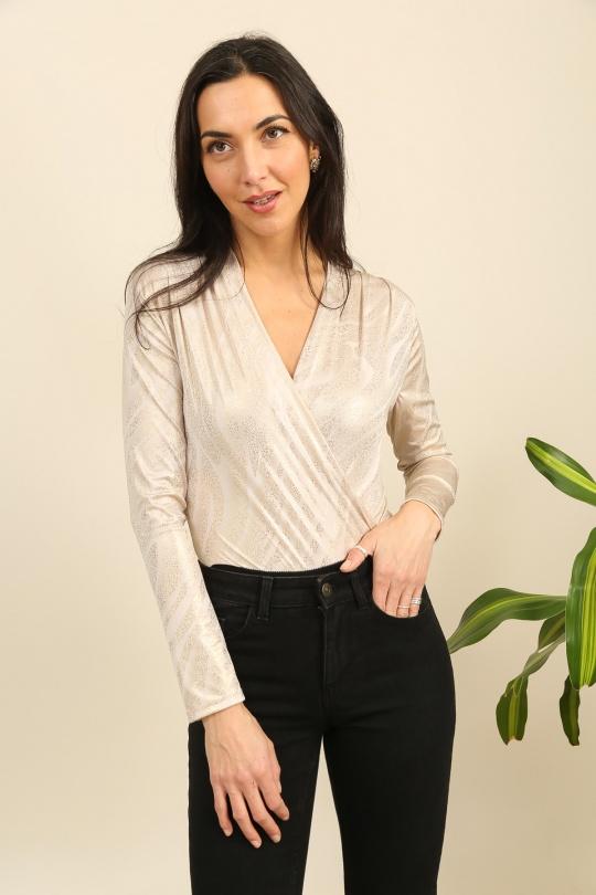 Bodies Femme Argent LOVIKA 6739-3 Efashion Paris