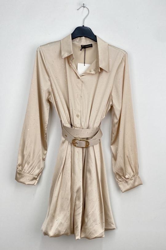 Robes courtes Femme Bordeaux LOVIKA 12983 Efashion Paris