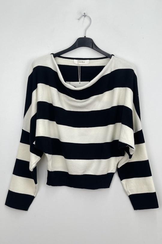 Tops Femme Noir LOVIKA 46186 Efashion Paris