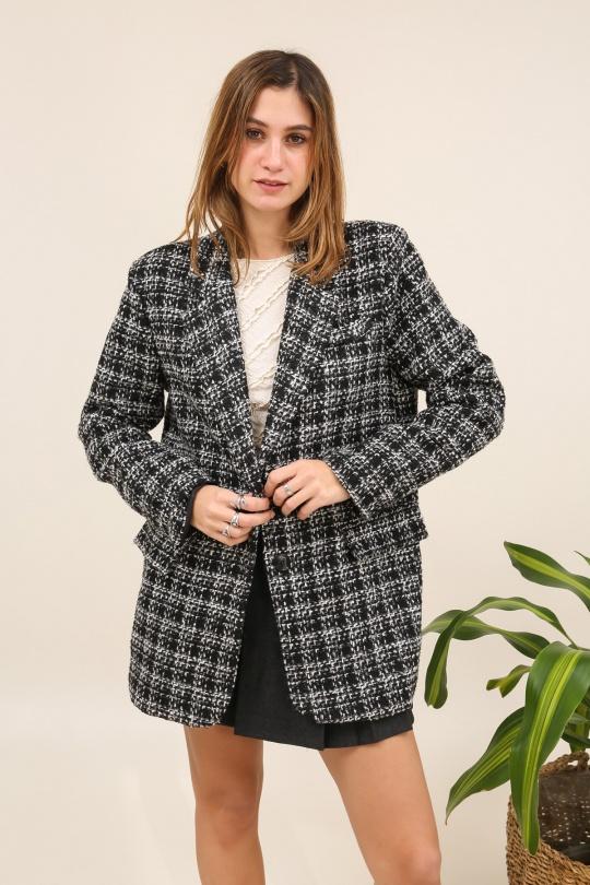 Vestes  Femme Noir LOVIKA 81026 Efashion Paris