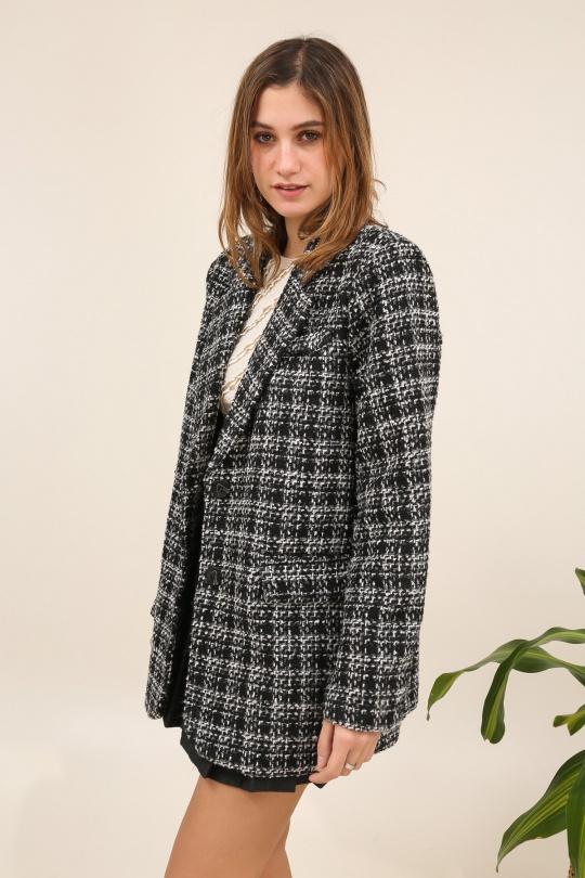 Vestes  Femme Noir LOVIKA 81026 Efashion Paris