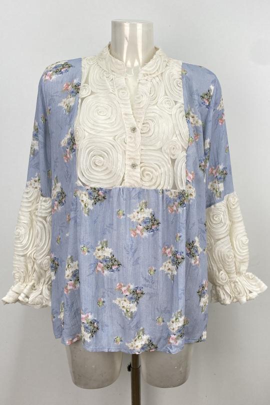 Blouses Femme Beige LOVIKA 1576 Efashion Paris