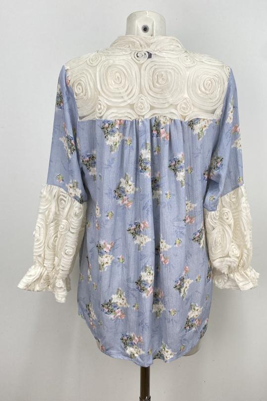 Blouses Femme Beige LOVIKA 1576 Efashion Paris