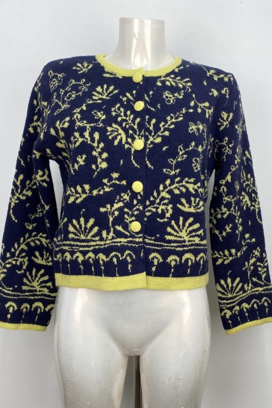 Gilets Femme Bleu LOVIKA 46860 Efashion Paris