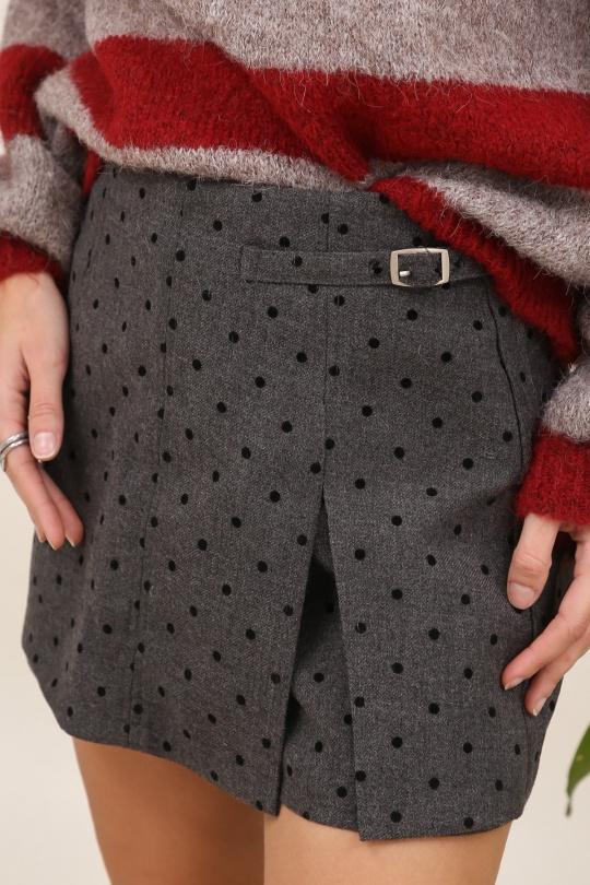 Shorts Femme Gris LOVIKA 46832 Efashion Paris