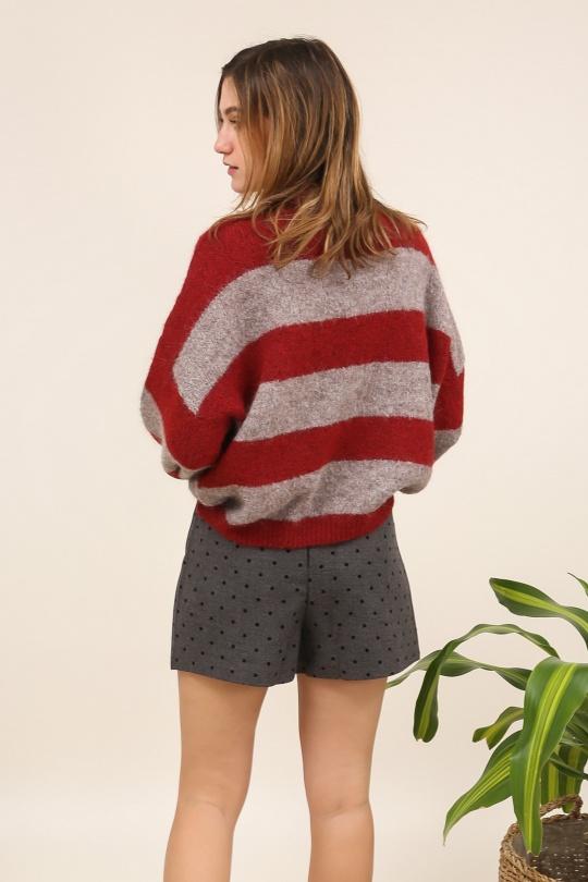 Shorts Femme Gris LOVIKA 46832 Efashion Paris