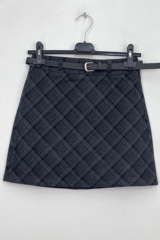 Jupes Femme Gris foncé LOVIKA 46836 Efashion Paris