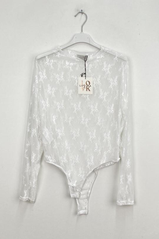 Bodies Femme Blanc LOVIKA 5828 Efashion Paris