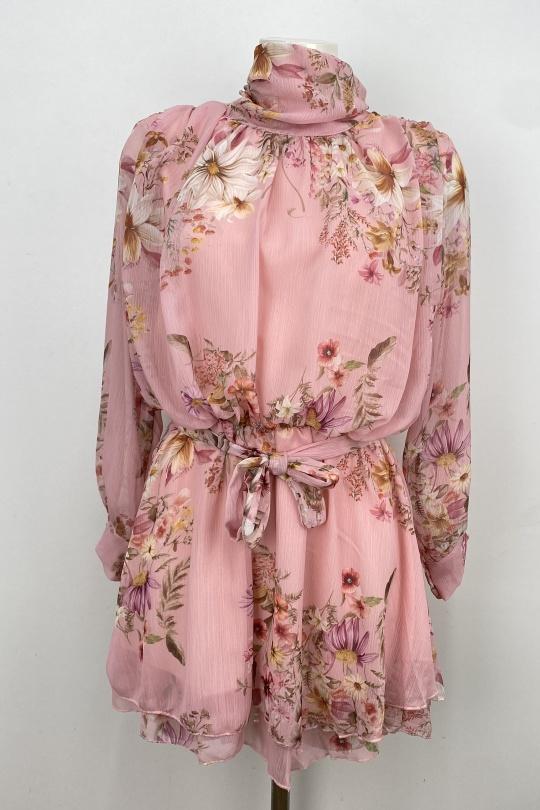 Robes courtes Femme Rose LOVIKA 13655-1 Efashion Paris