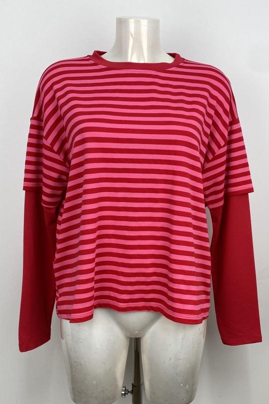 Top Donna Red LOVIKA 1671 Efashion Paris