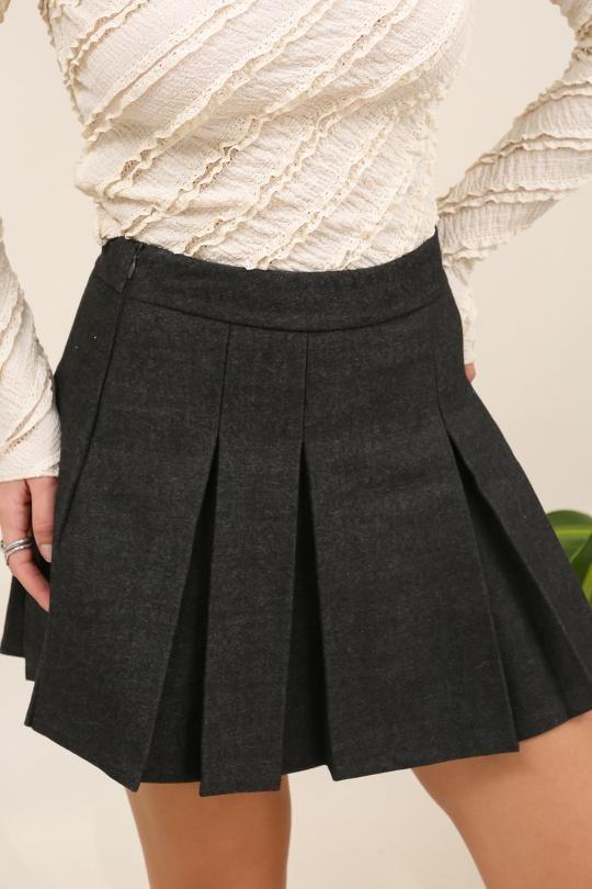 Jupes Femme Gris LOVIKA 47517 Efashion Paris