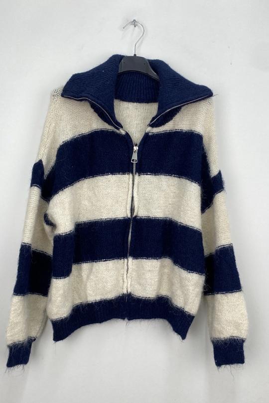 Gilets Femme Jaune clair LOVIKA 51201 Efashion Paris