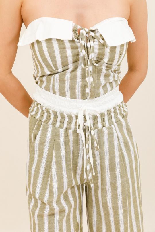 Tops Femme Kaki LOVIKA 12112 Efashion Paris