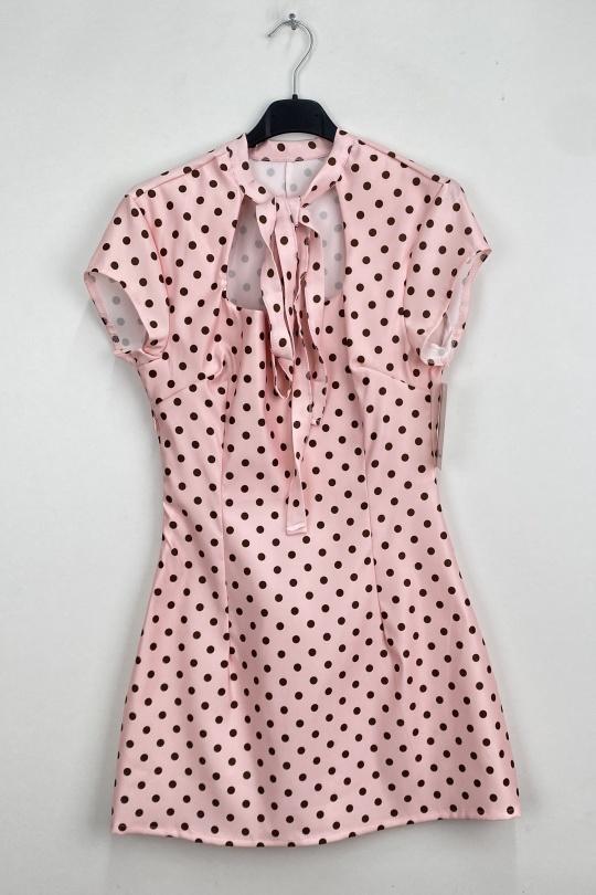 Short dresses Women Sky blue LOVIKA W46312 Efashion Paris