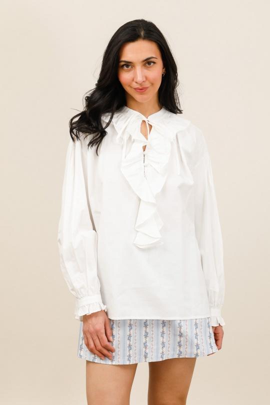 Blouses Femme Bleu LOVIKA 48745A Efashion Paris