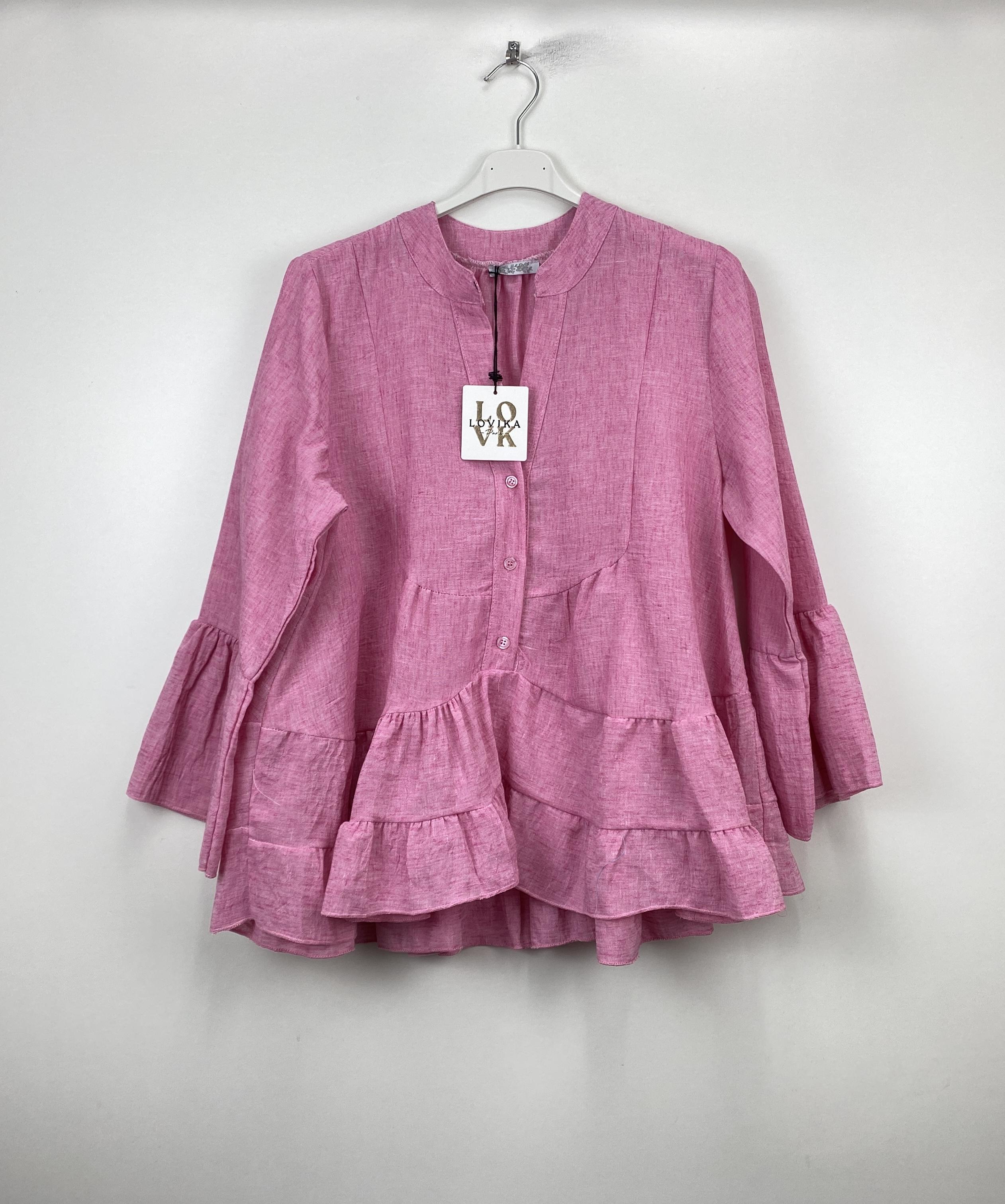 Shirts Women Fushia LOVIKA 11336 #c Efashion Paris
