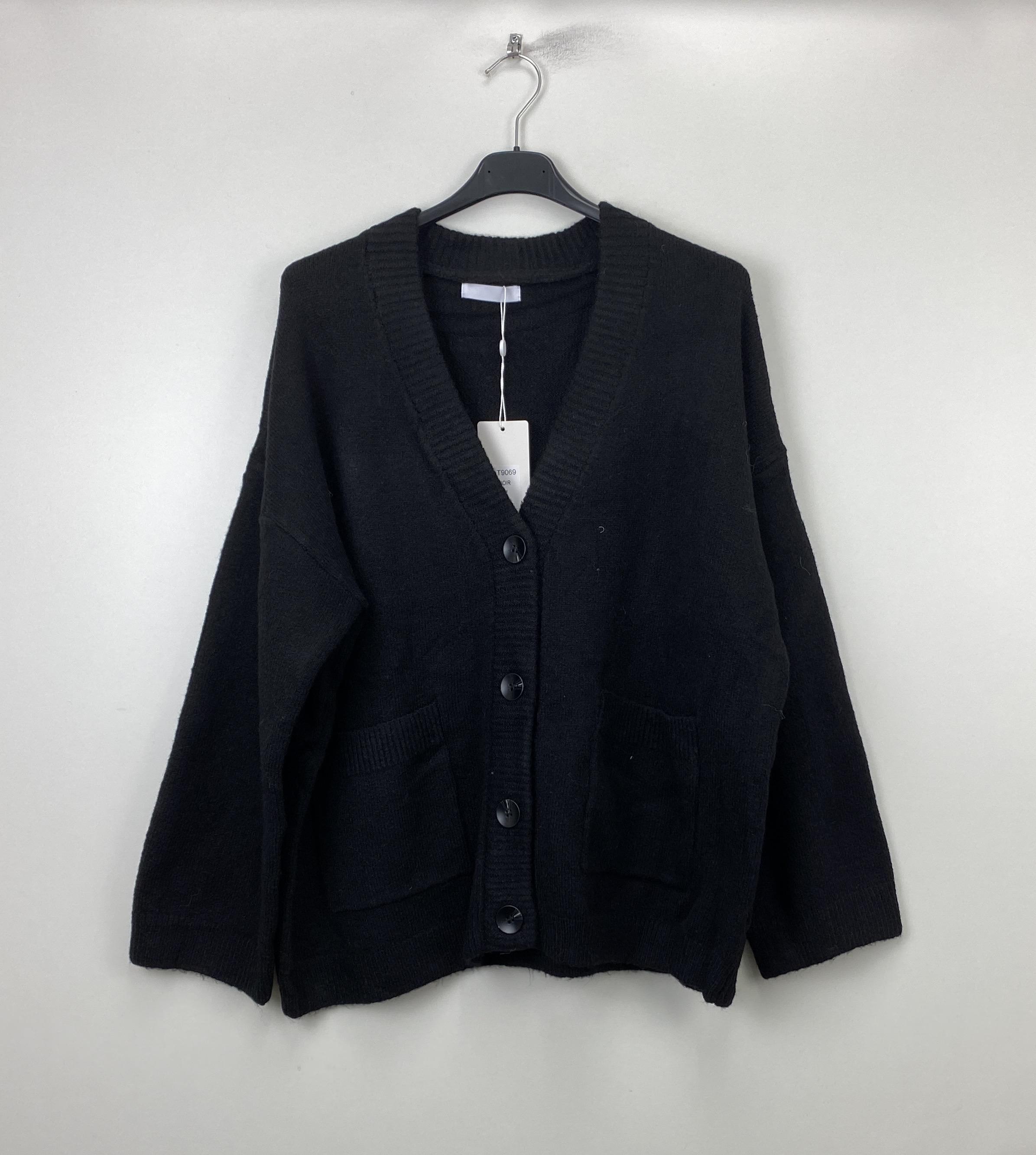 Gilets Femme Noir LOVIKA LK9069 #c Efashion Paris