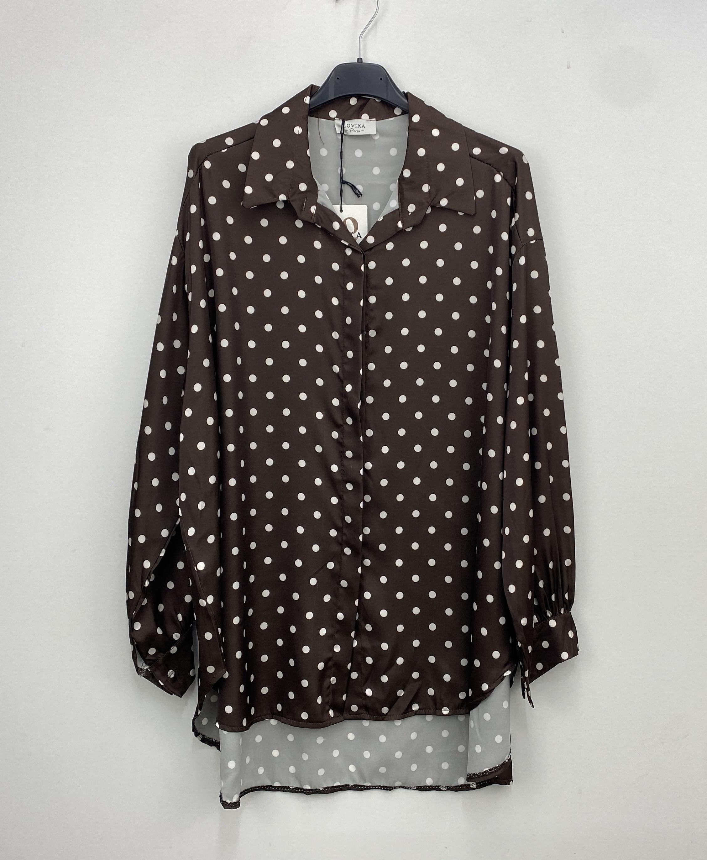 Chemises Femme Bordeaux LOVIKA 791873 #c Efashion Paris