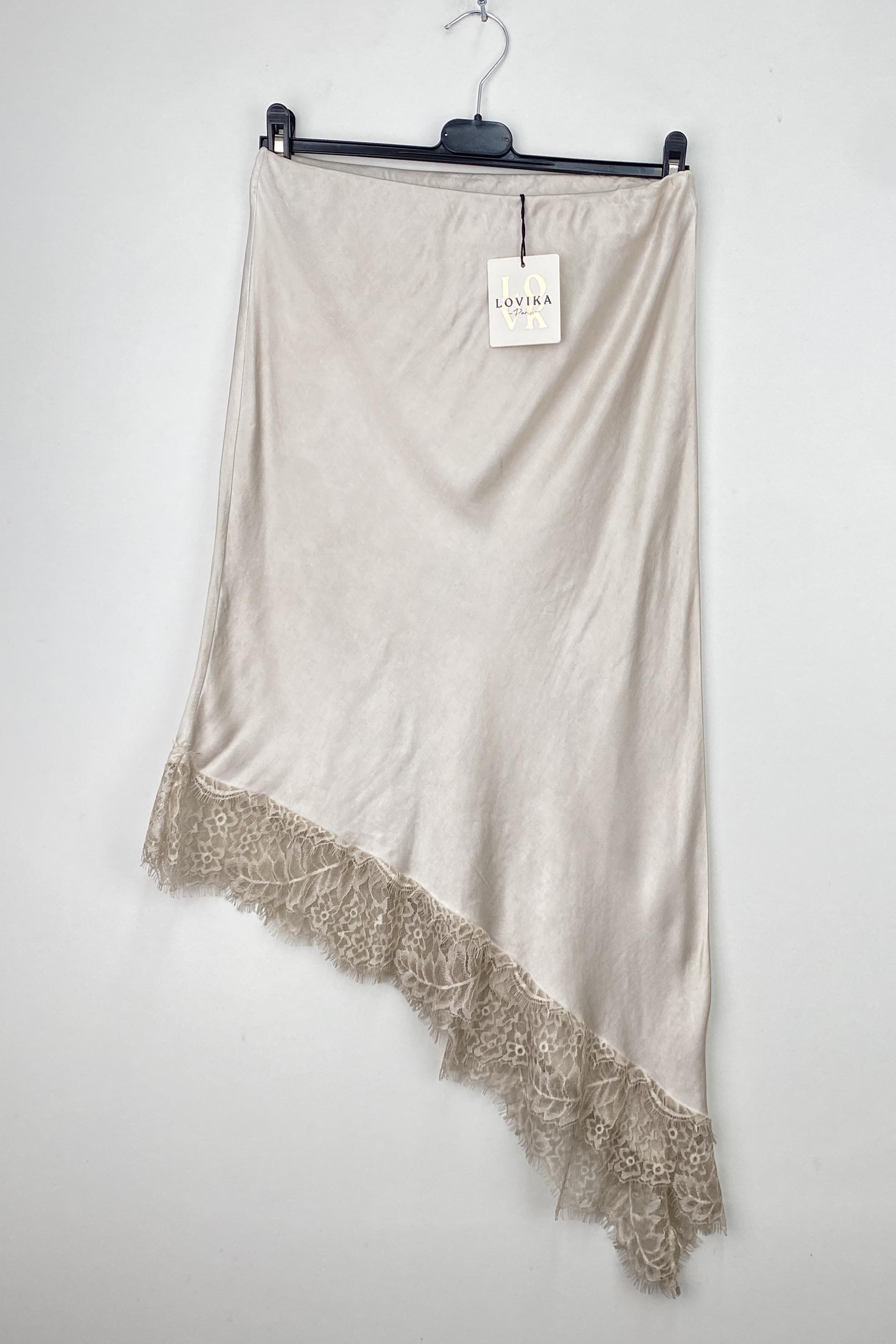 Jupes Femme Camel LOVIKA 6390 #c Efashion Paris