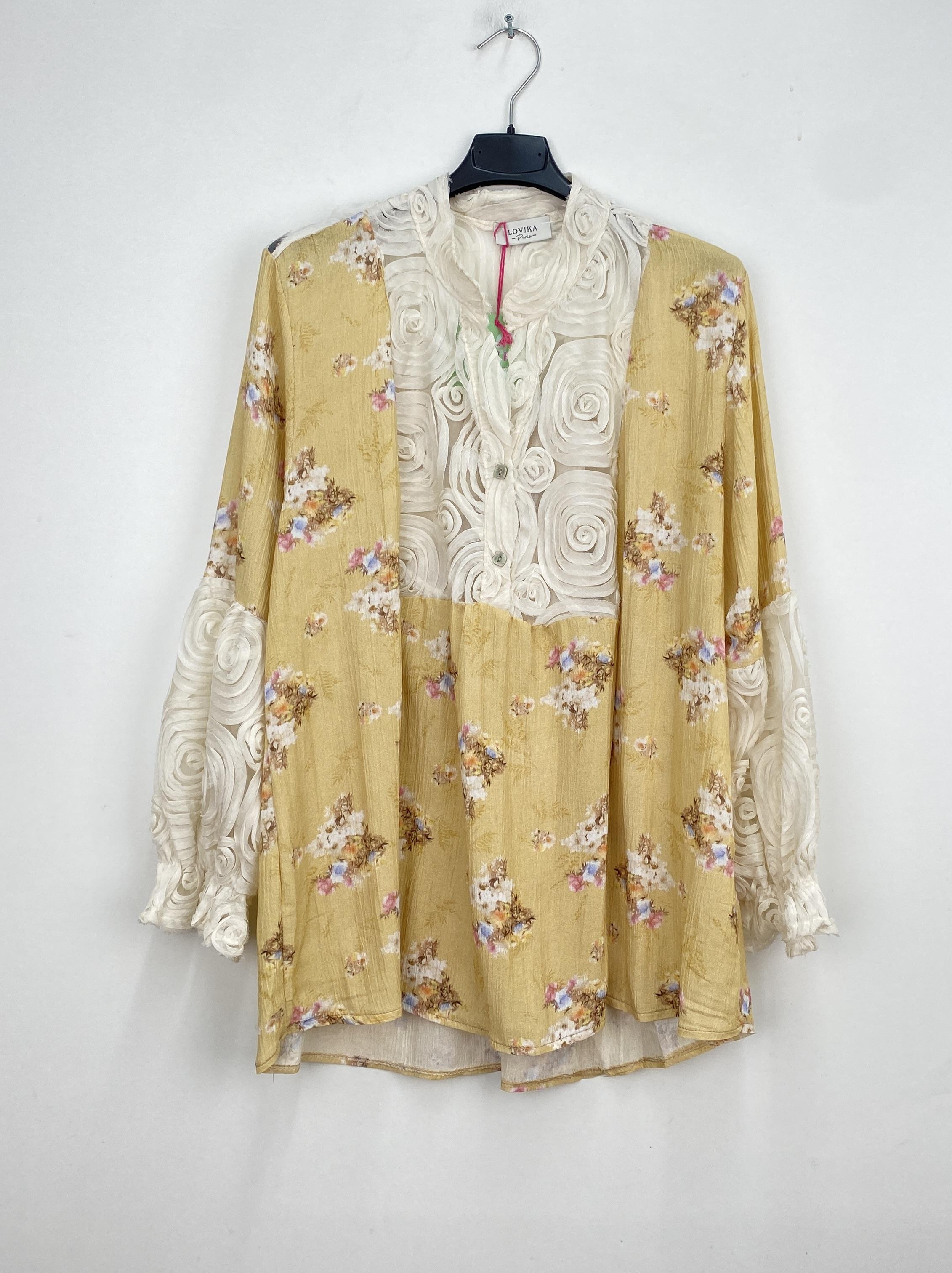 Blouses Femme Beige LOVIKA 1576 #c Efashion Paris