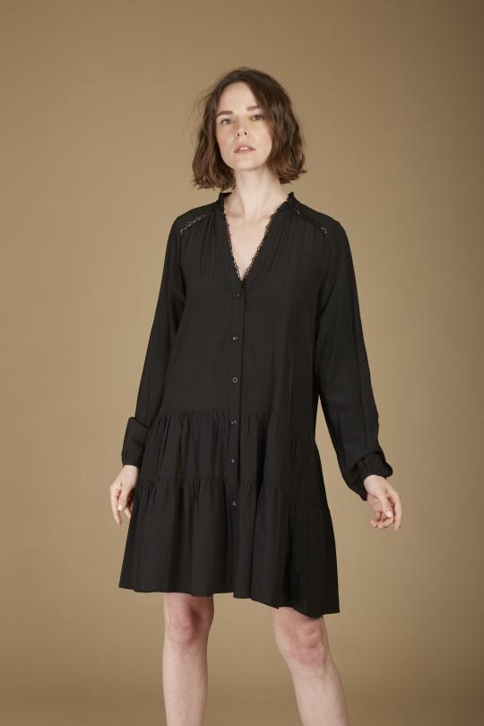 Vestidos cortos Mujer Black Andy & Lucy ZERO Efashion Paris
