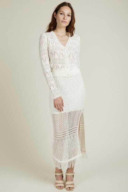 Faldas Mujer Cream Andy & Lucy VALLEY Efashion Paris