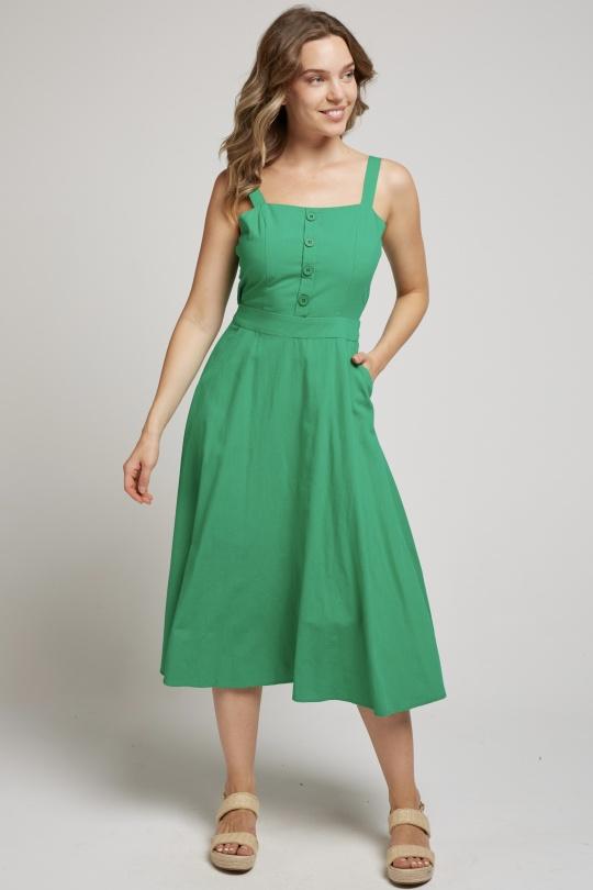 Robes mi-longues Femme Emeraude Andy & Lucy RIANNE Efashion Paris