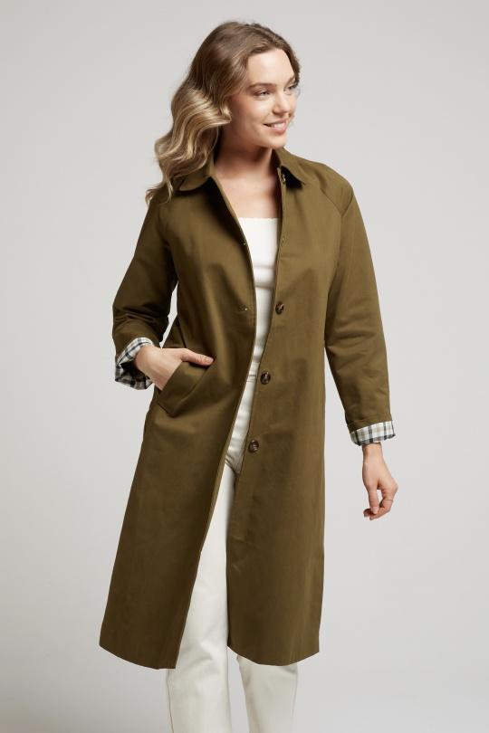 Trench coats Women Coffee Andy & Lucy MANCHESTER Efashion Paris