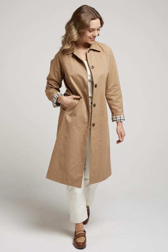 Trench coats Women Coffee Andy & Lucy MANCHESTER Efashion Paris