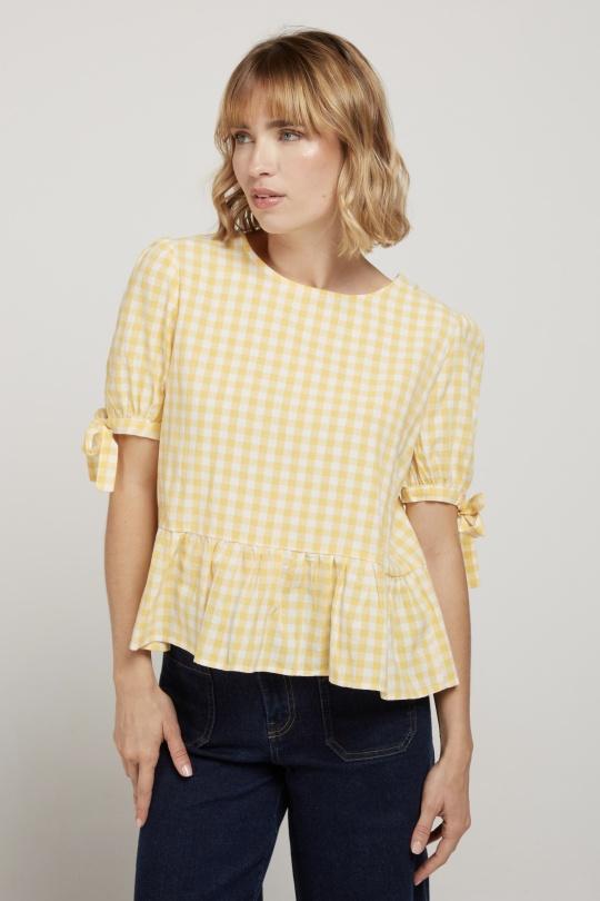 Tops Femme Jaune Andy & Lucy BETTIE Efashion Paris