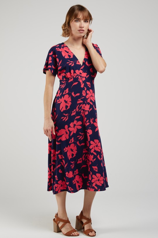 Robes mi-longues Femme Marine Andy & Lucy DALI Efashion Paris