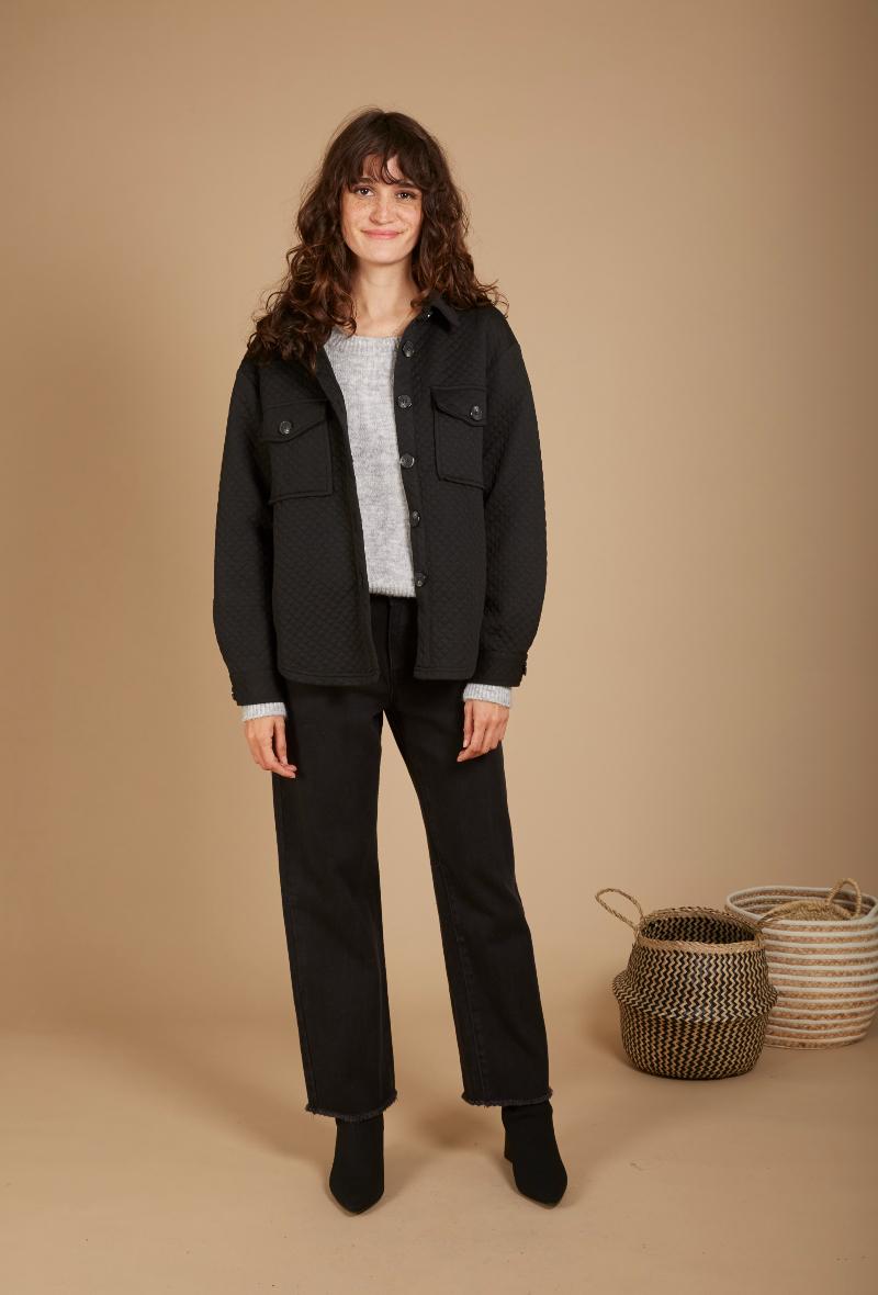 Vestes  Femme Noir Andy & Lucy VANNY #c Efashion Paris