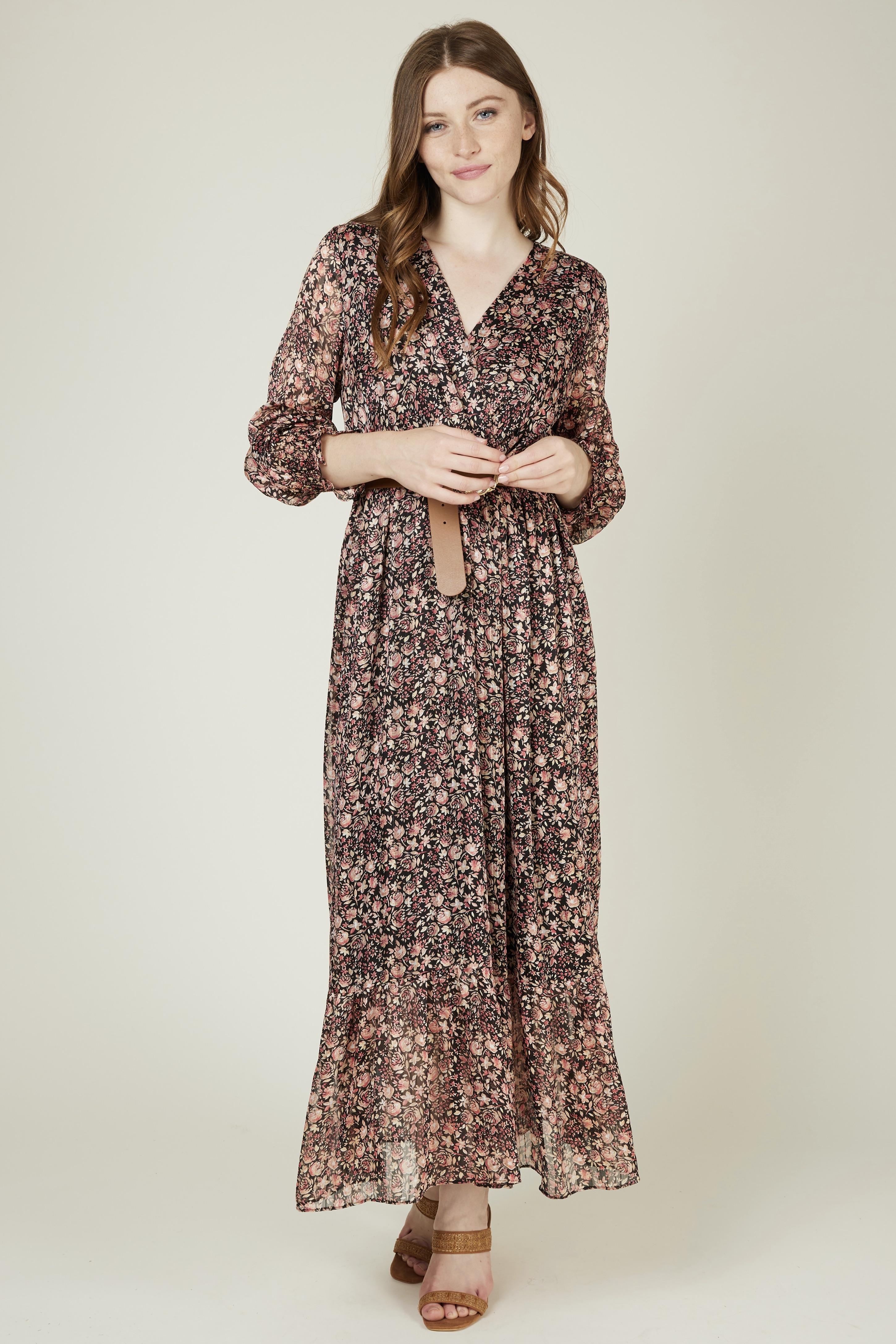 Robes longues Femme Noir Andy & Lucy MALORY #c Efashion Paris